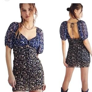 NWOT Free People Ruched Maxi Dress XS